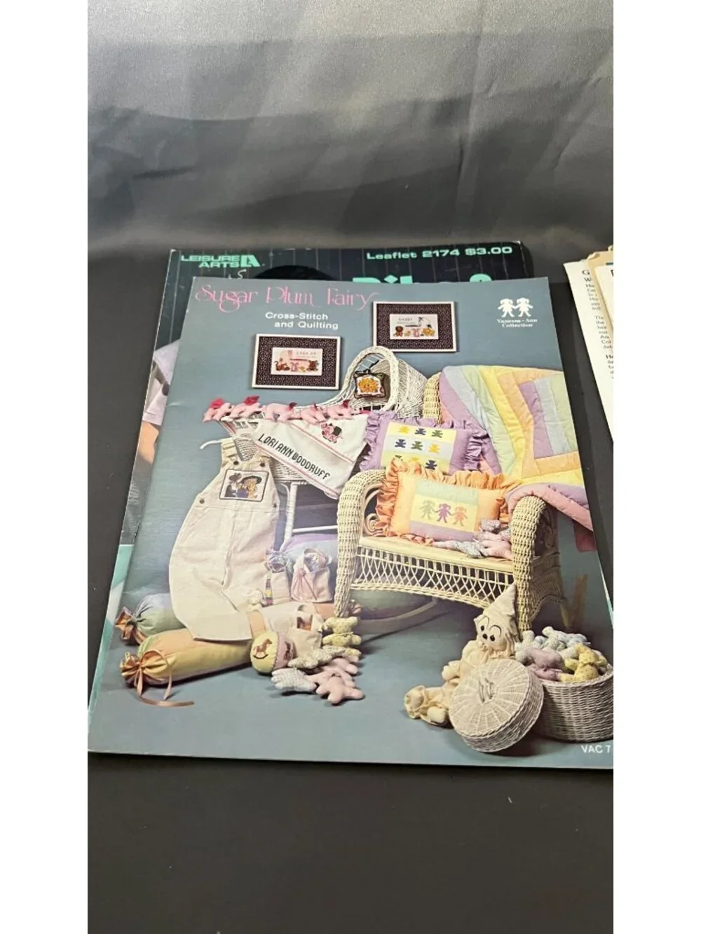 Vintage Cross-Stitch Leaflets Bundle Canterbury Designs Baby Patterns